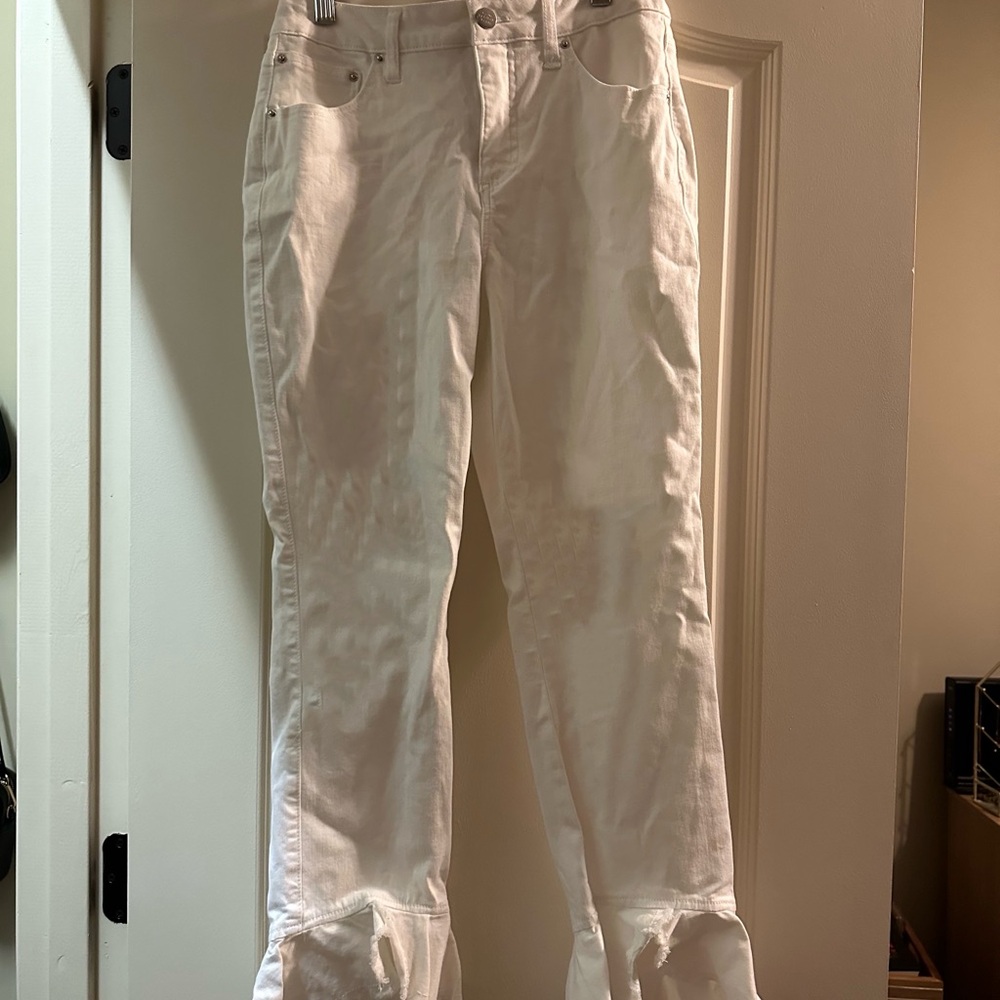 White jeans